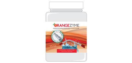 Orange Ezyme Dental Evacuation Powder