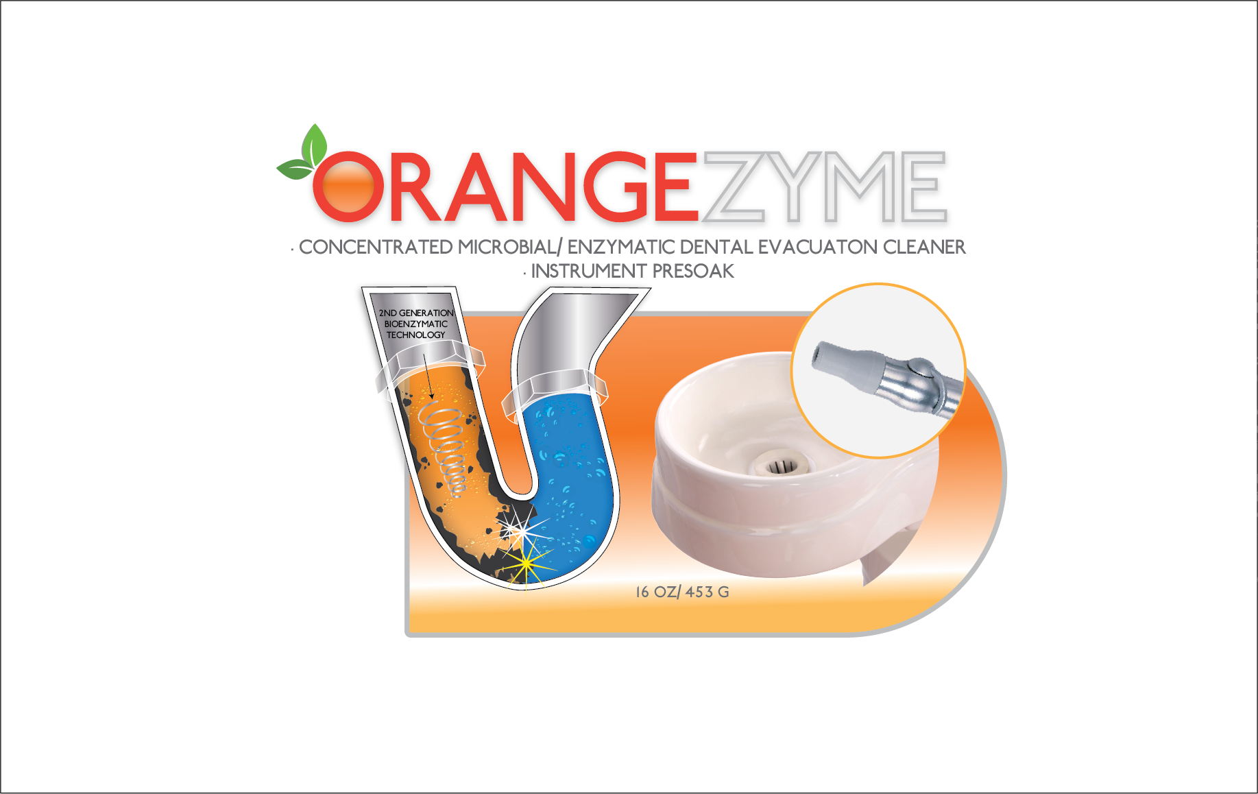 OrangeZyme Evacuation Cleaner and Presoak